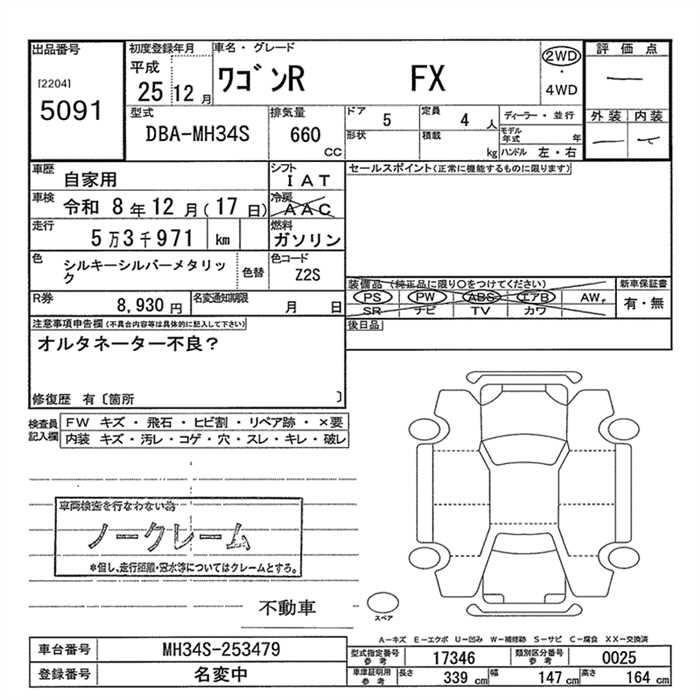 SUZUKI WAGON R