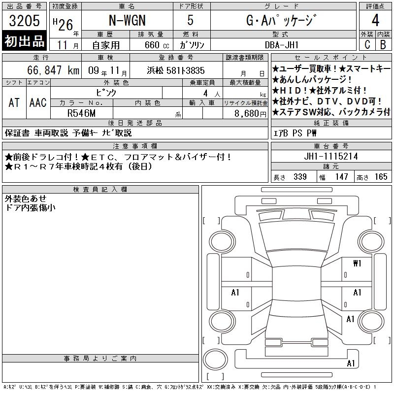 HONDA N-WGN