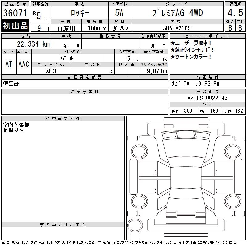 DAIHATSU ROCKY
