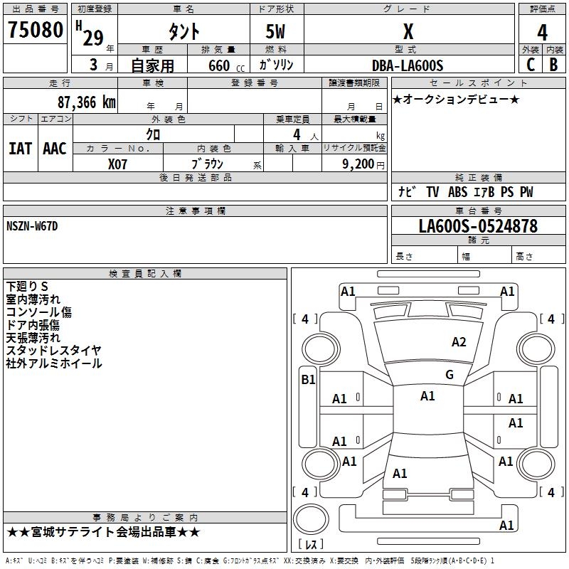 DAIHATSU TANTO