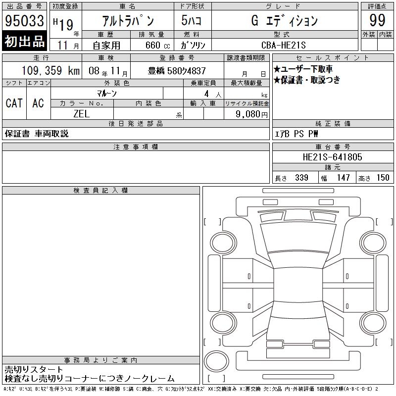 SUZUKI ALTO LAPIN