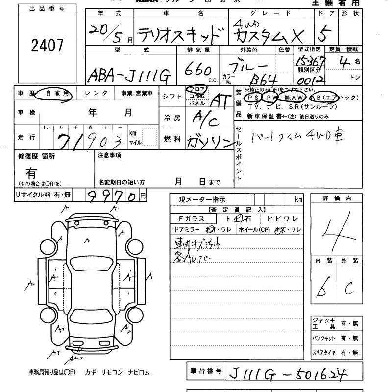 DAIHATSU TERIOS KID