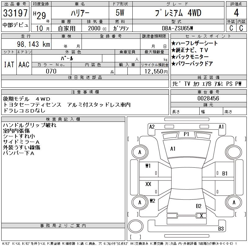 TOYOTA HARRIER