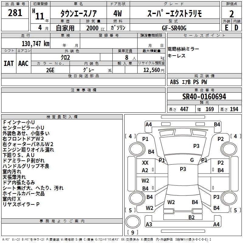 TOYOTA TOWN ACE NOAH