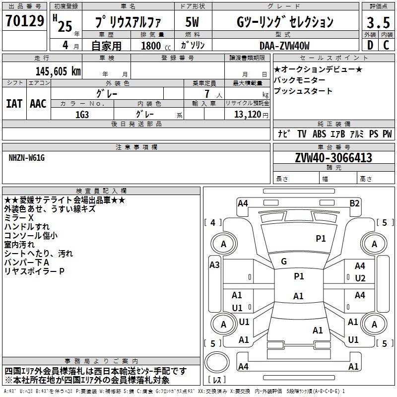TOYOTA PRIUS ALPHA