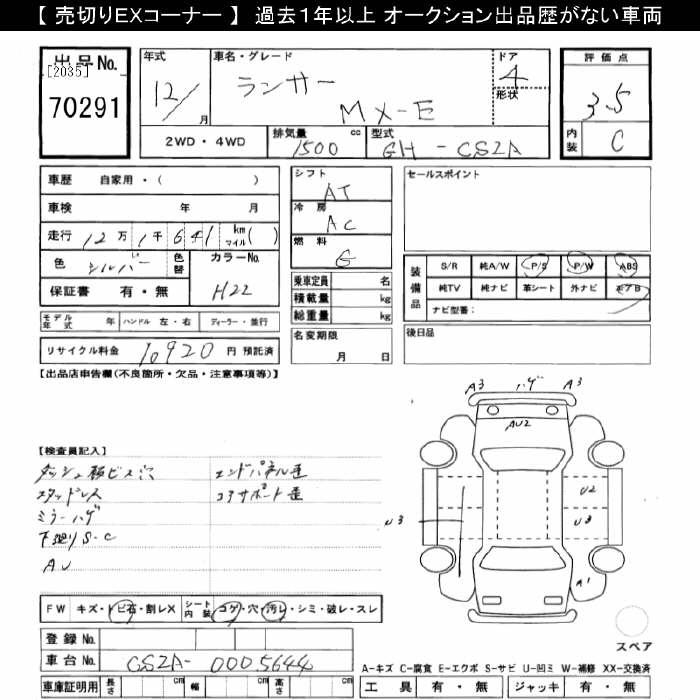 MITSUBISHI LANCER CEDIA