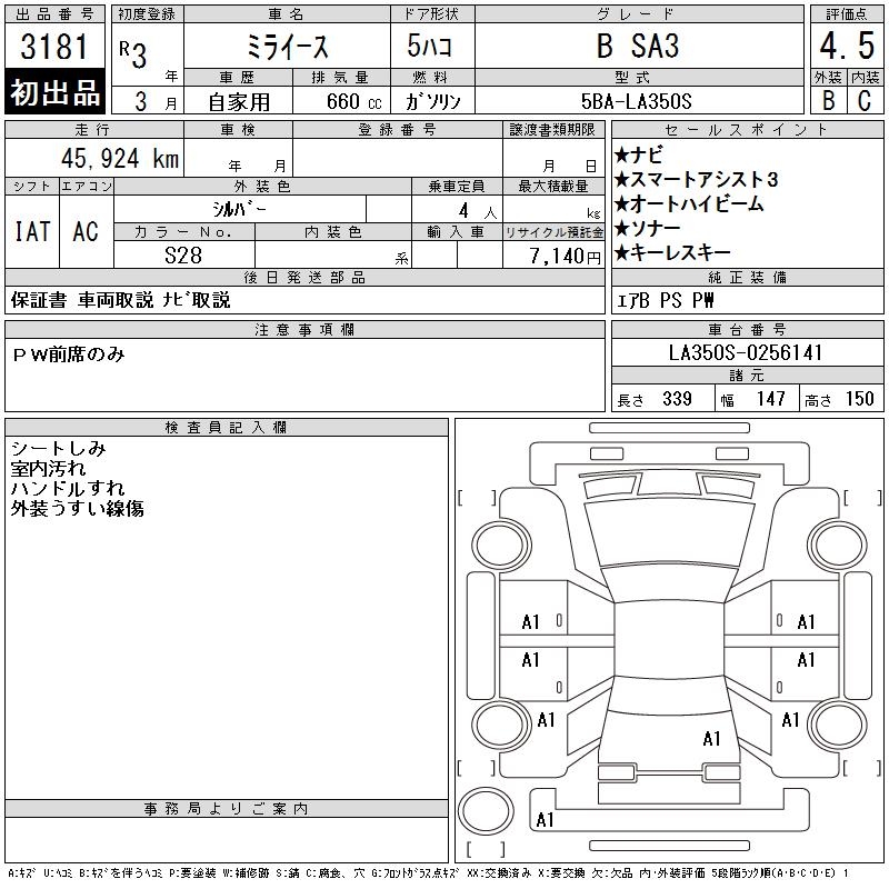 DAIHATSU MIRA E:S