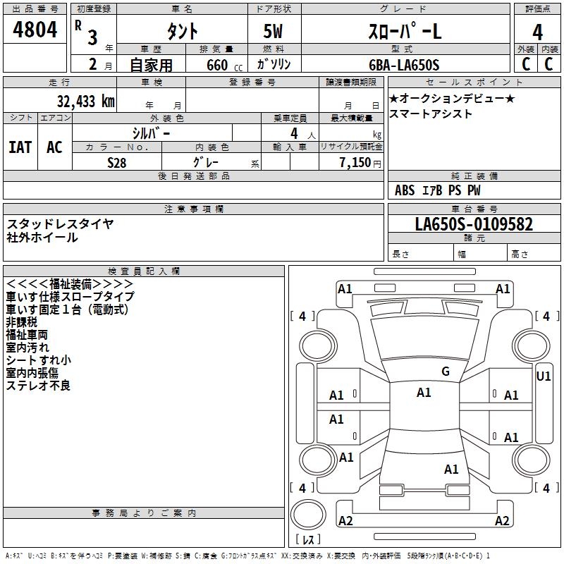 DAIHATSU TANTO