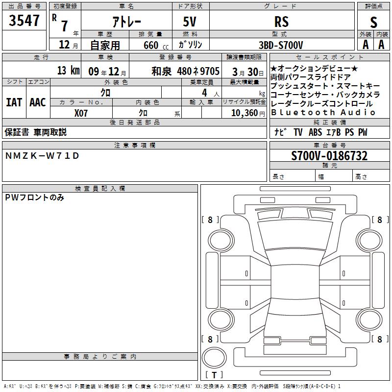 DAIHATSU ATRAI