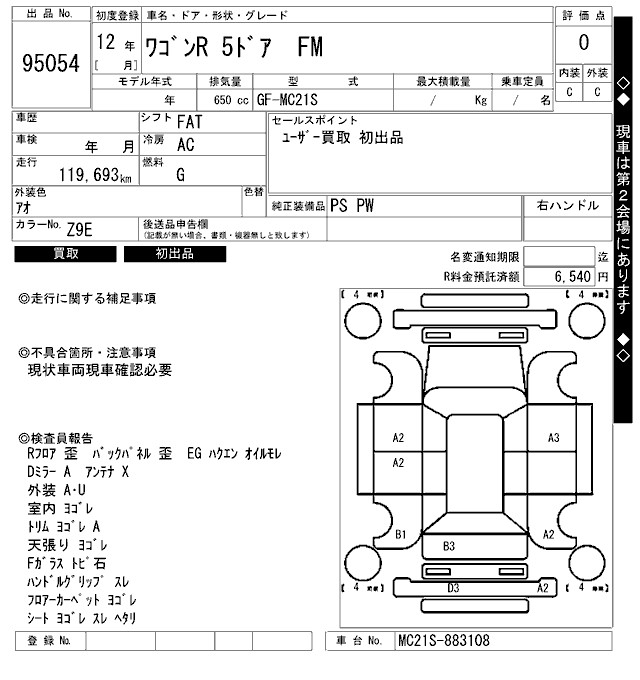 SUZUKI WAGON R
