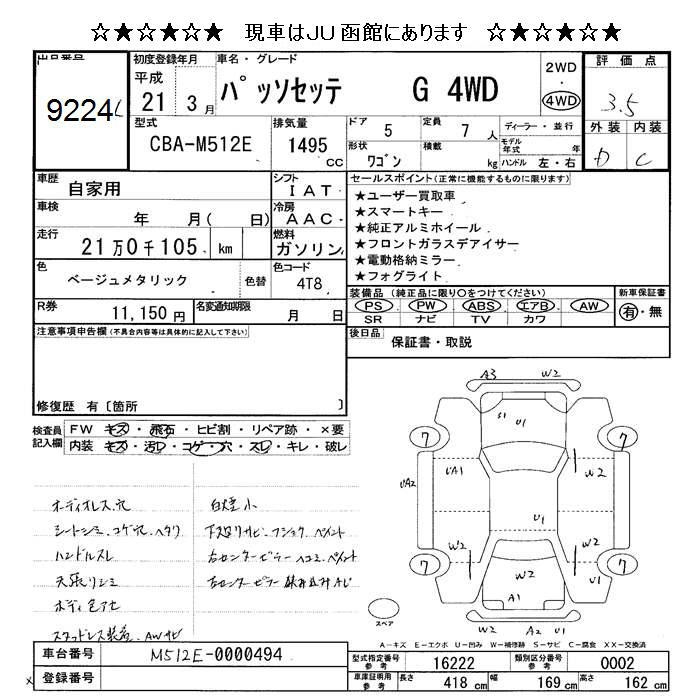 TOYOTA PASSO SETTE