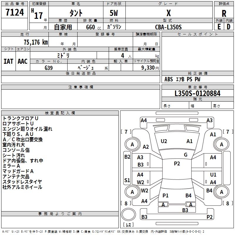 DAIHATSU TANTO