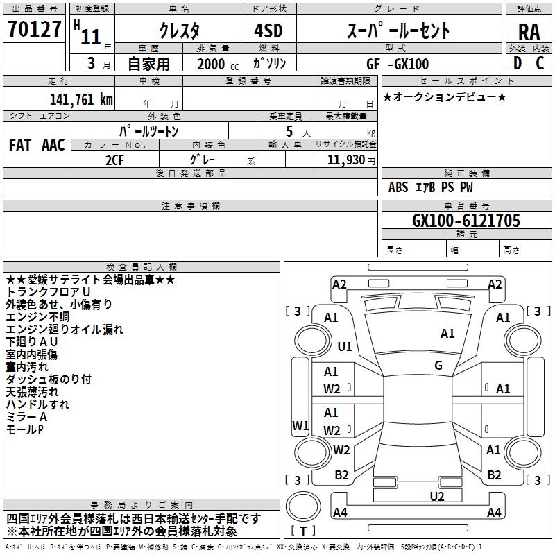TOYOTA CRESTA