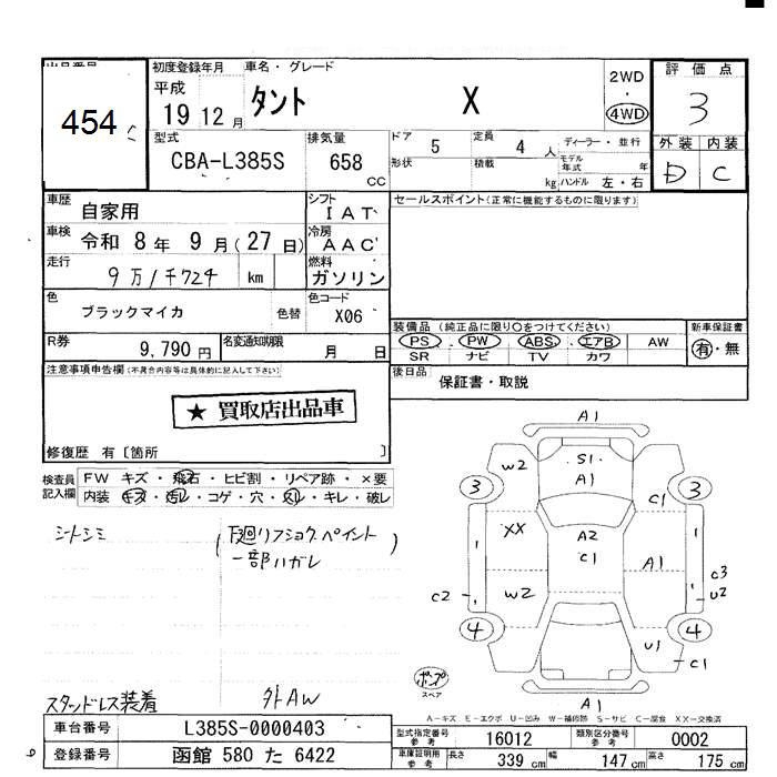 DAIHATSU TANTO
