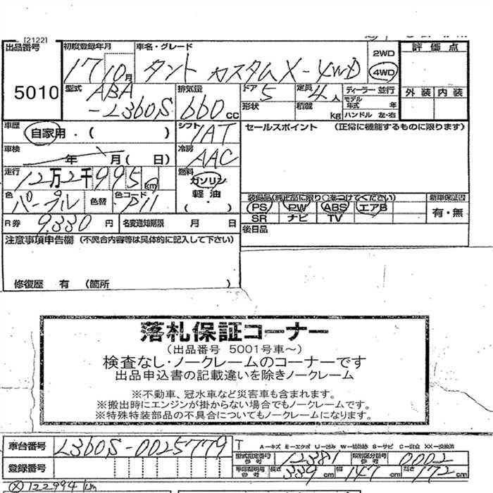 DAIHATSU TANTO