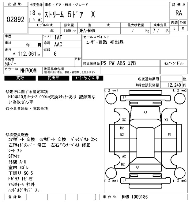 HONDA STREAM