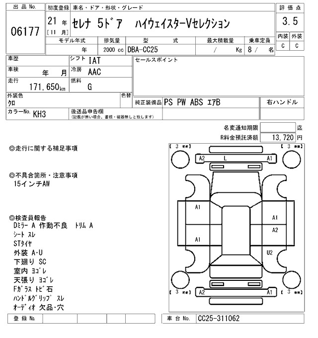 NISSAN SERENA