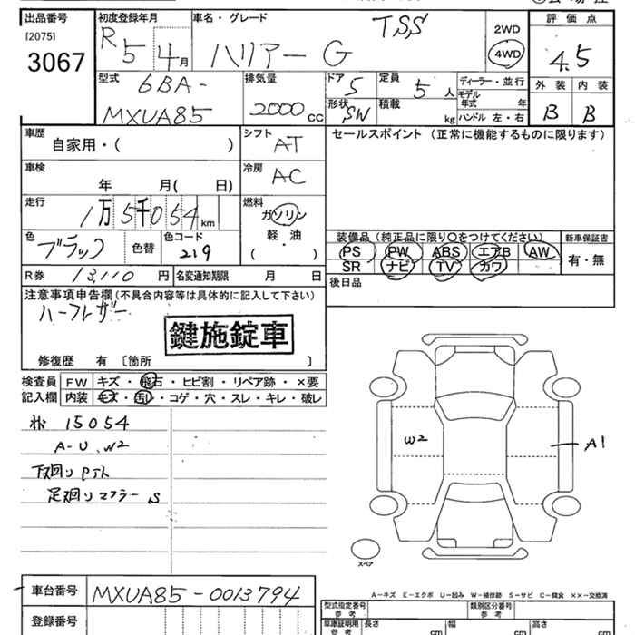 TOYOTA HARRIER