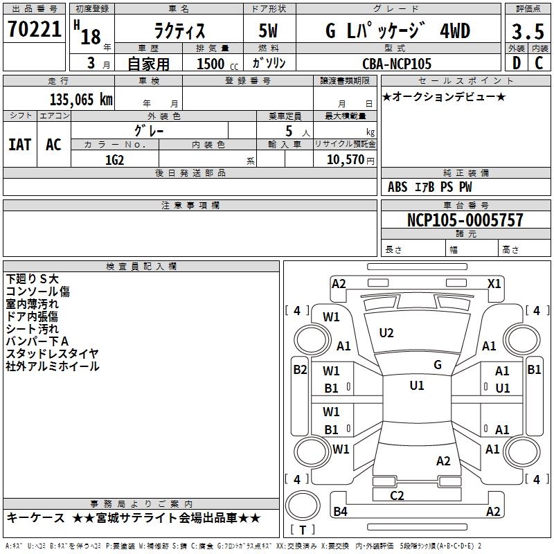 TOYOTA RACTIS