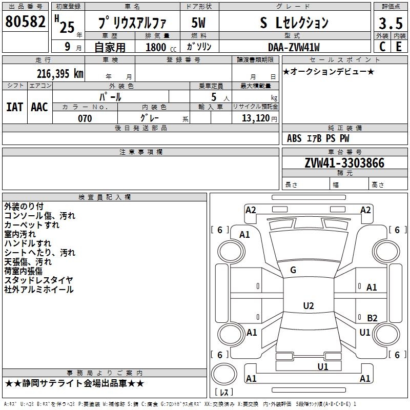 TOYOTA PRIUS ALPHA