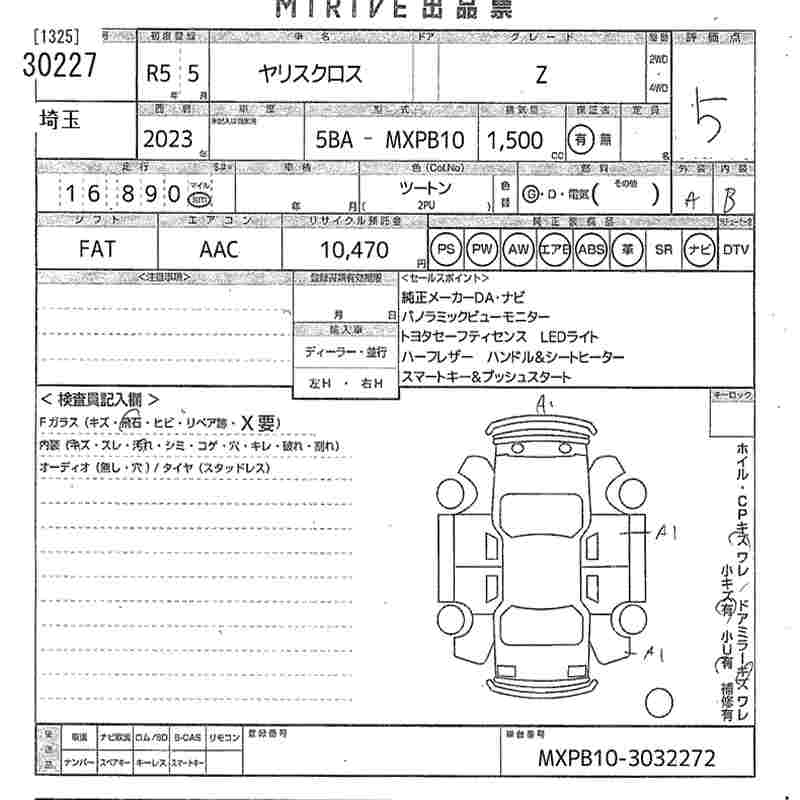 TOYOTA YARIS CROSS