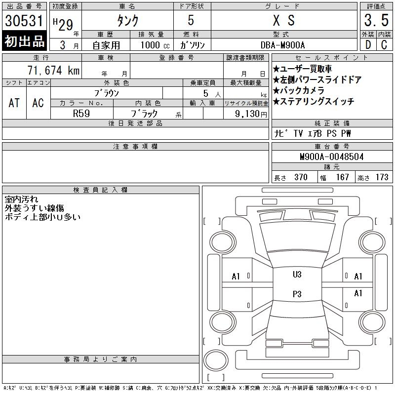 TOYOTA TANK