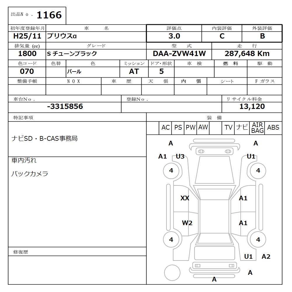 TOYOTA PRIUS ALPHA