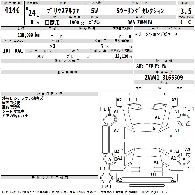 TOYOTA PRIUS ALPHA