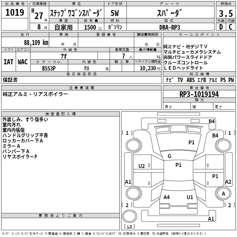 HONDA STEPWGN