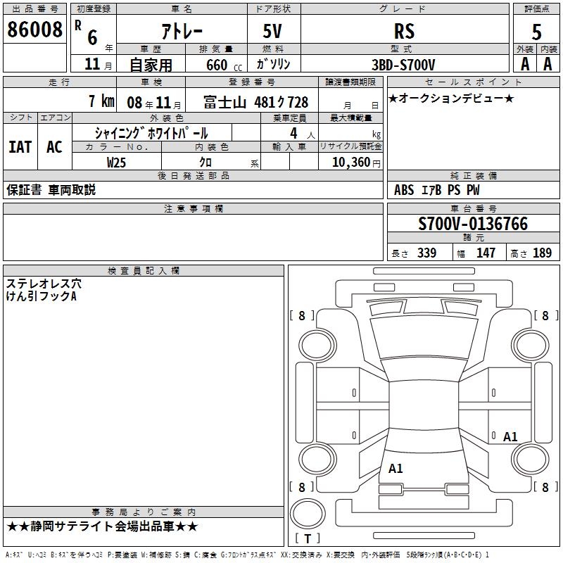 DAIHATSU ATRAI