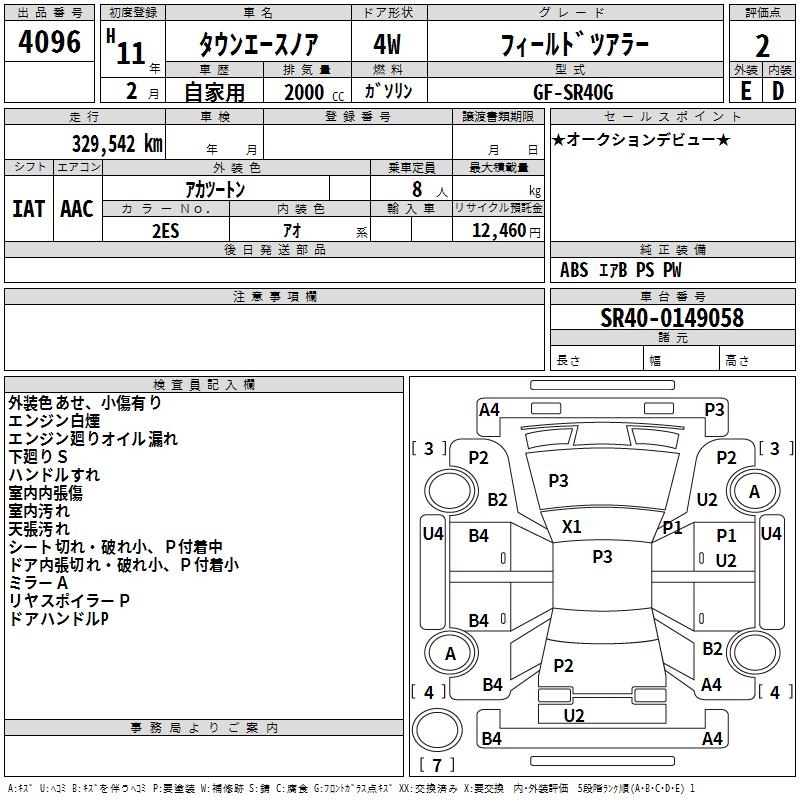TOYOTA TOWN ACE NOAH