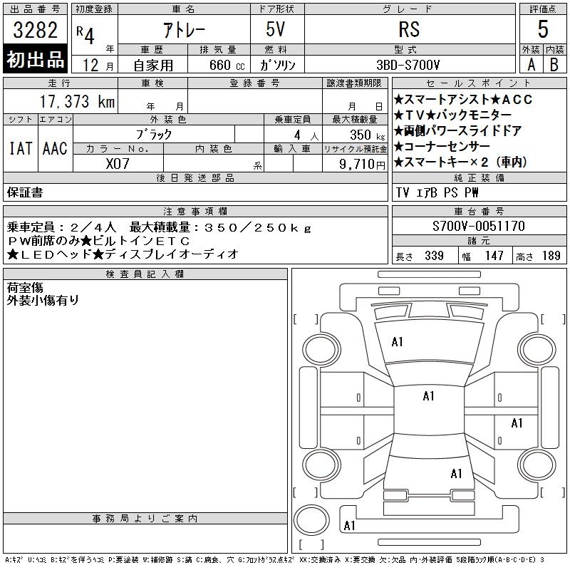 DAIHATSU ATRAI