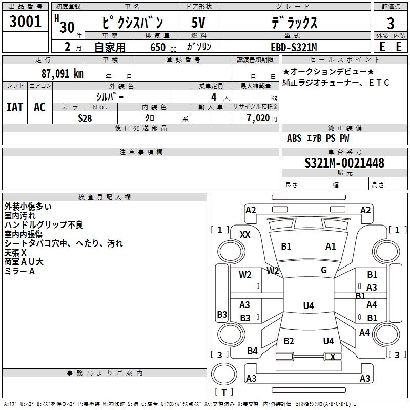 TOYOTA PIXIS VAN