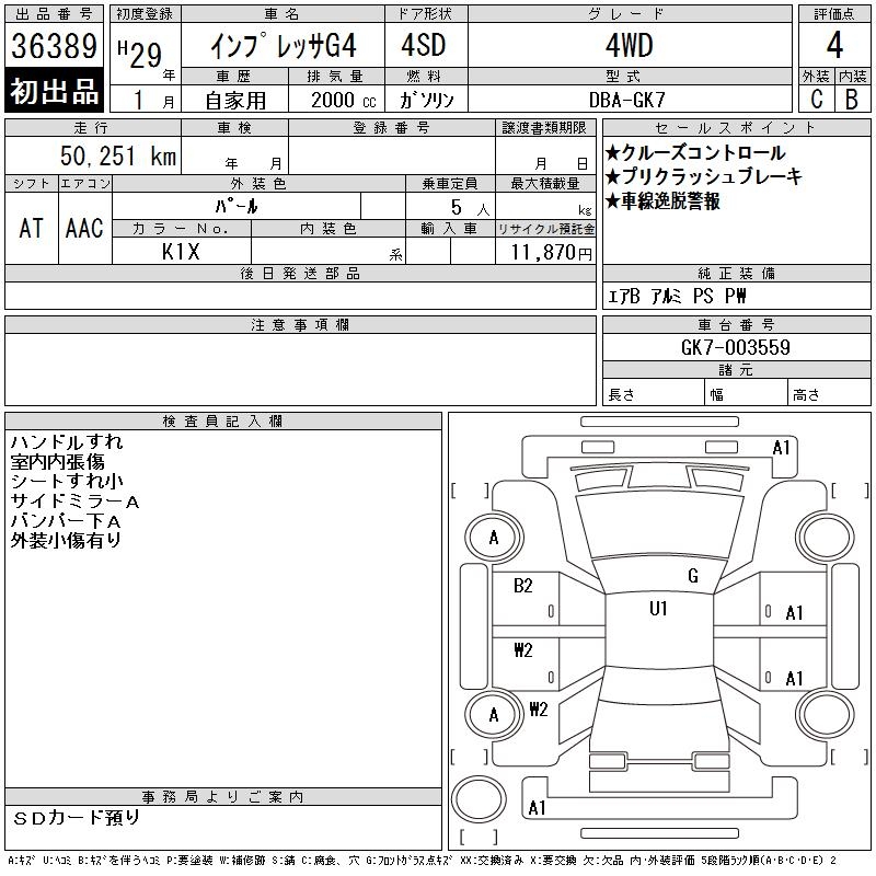 SUBARU IMPREZA