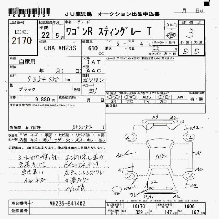 SUZUKI WAGON R