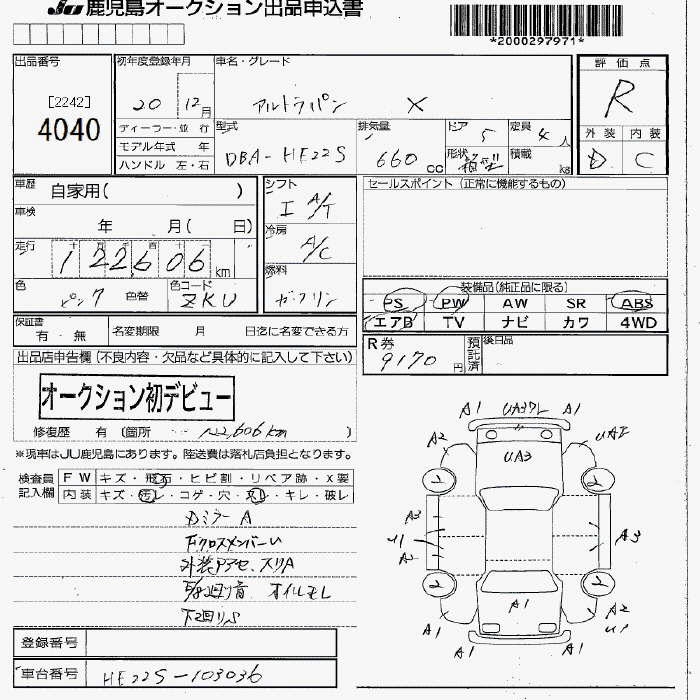 SUZUKI ALTO LAPIN