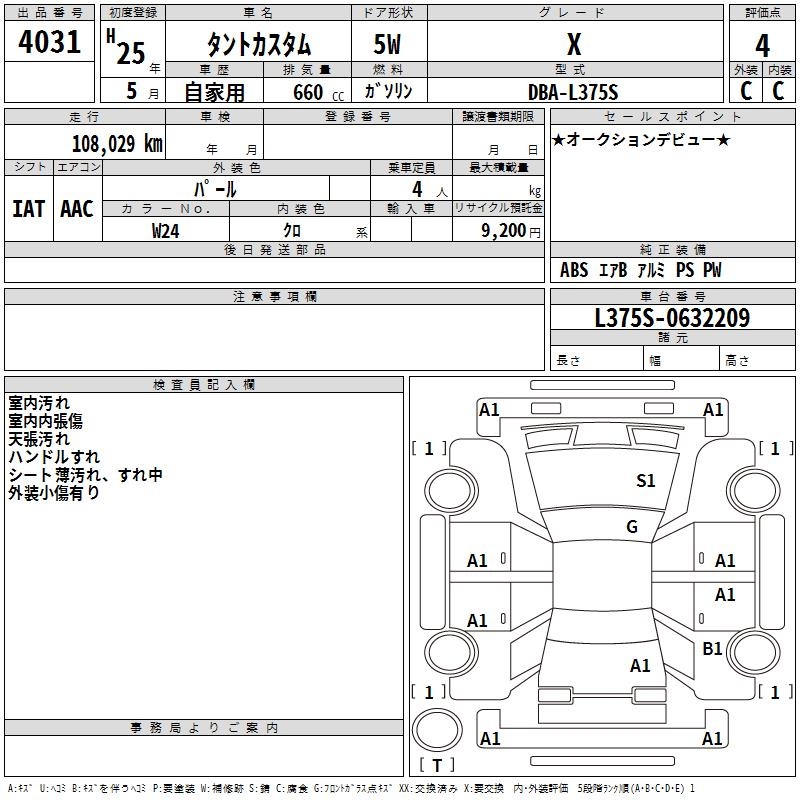 DAIHATSU TANTO