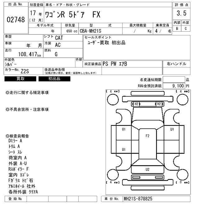 SUZUKI WAGON R