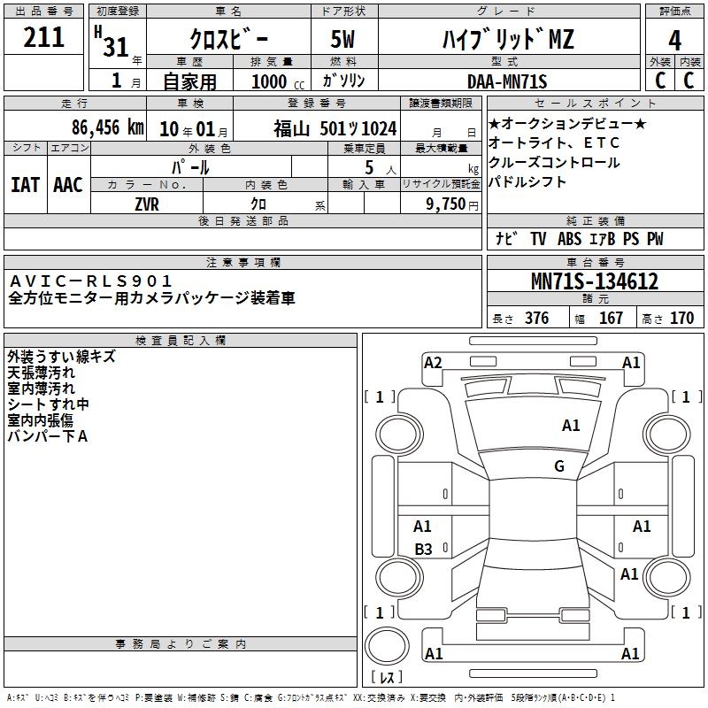SUZUKI XBEE
