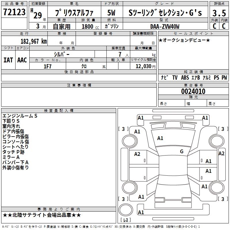 TOYOTA PRIUS ALPHA