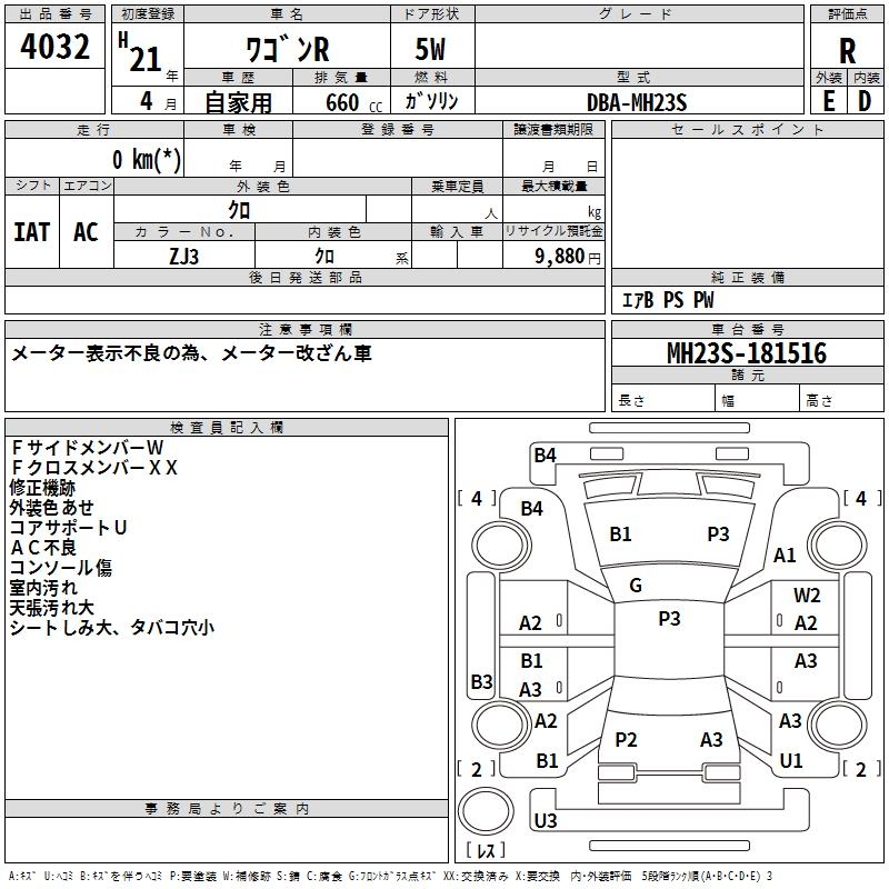 SUZUKI WAGON R
