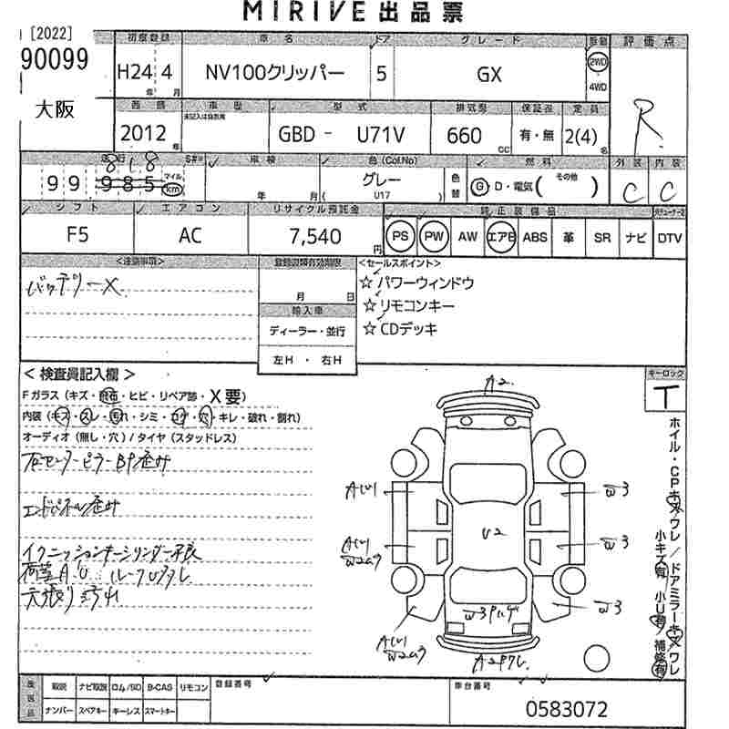 NISSAN NV100 CLIPPER