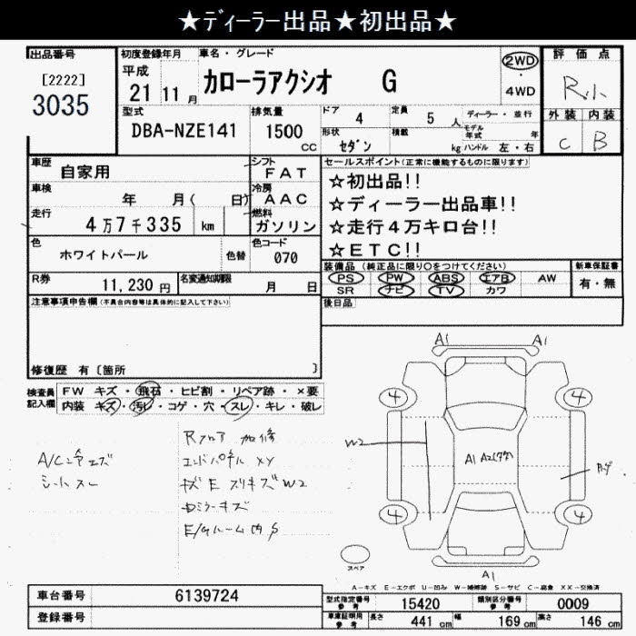 TOYOTA COROLLA AXIO
