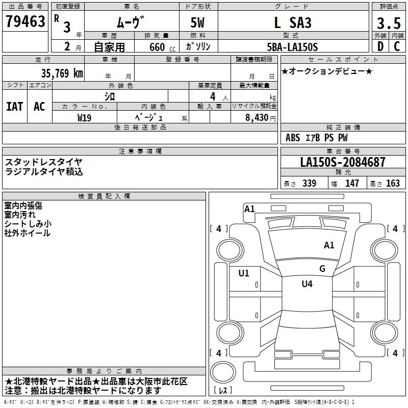 DAIHATSU MOVE