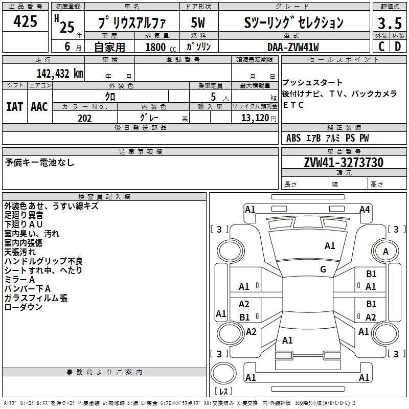 TOYOTA PRIUS ALPHA