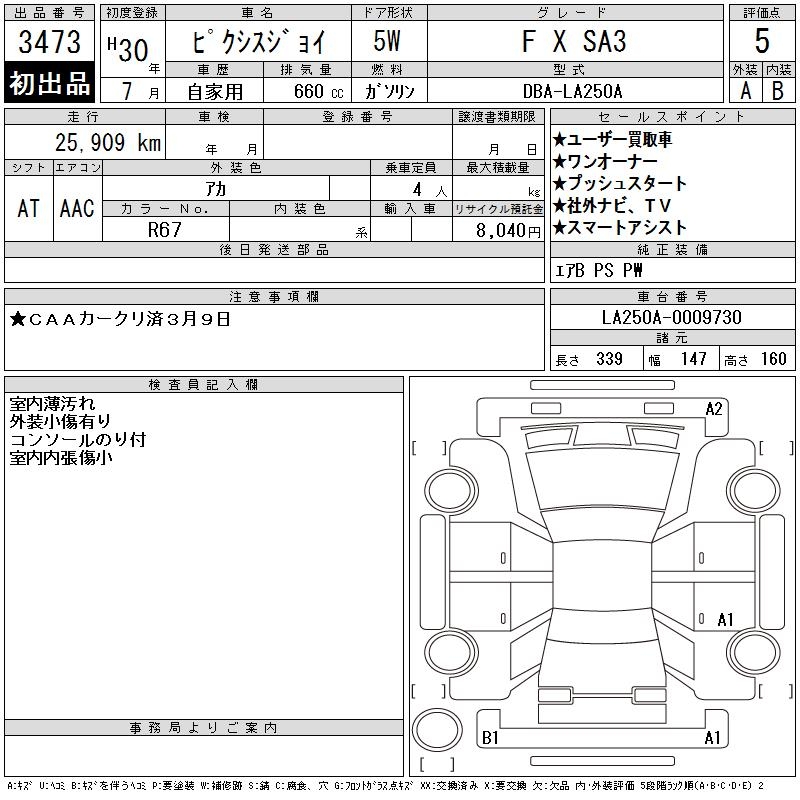 TOYOTA PIXIS JOY