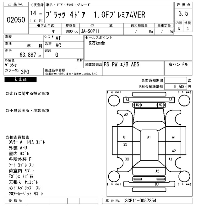 TOYOTA PLATZ