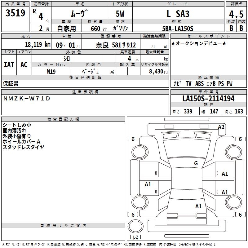 DAIHATSU MOVE