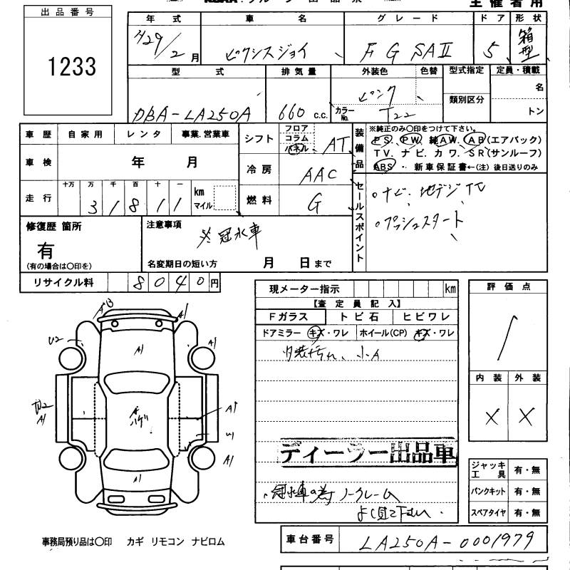 TOYOTA PIXIS JOY