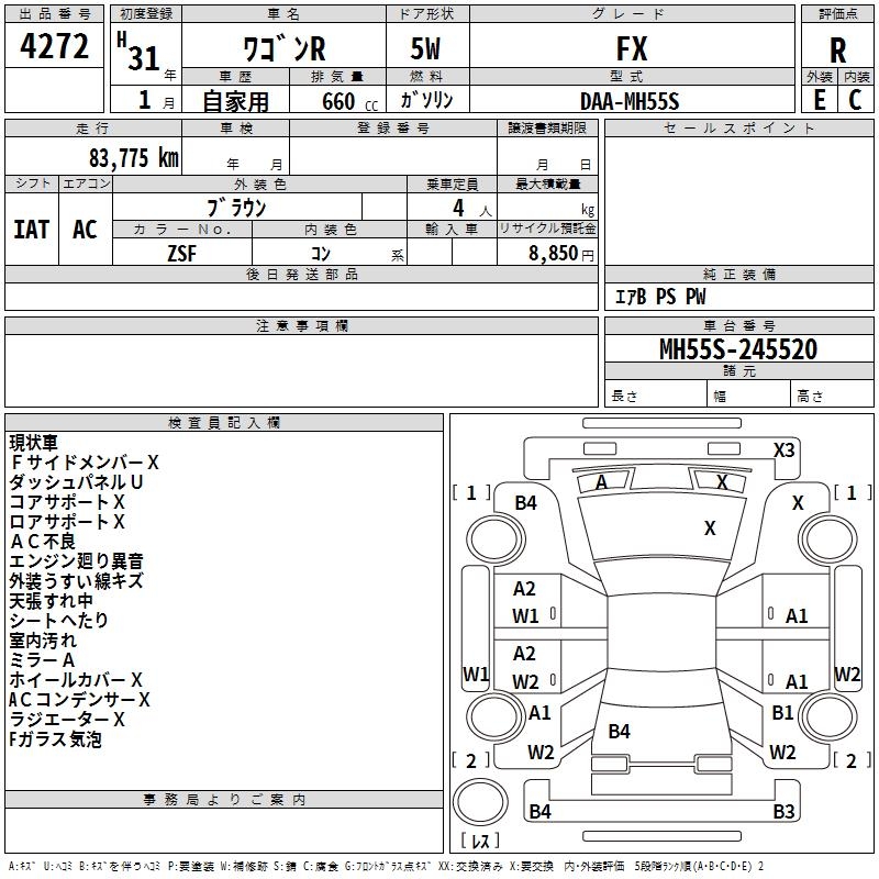 SUZUKI WAGON R